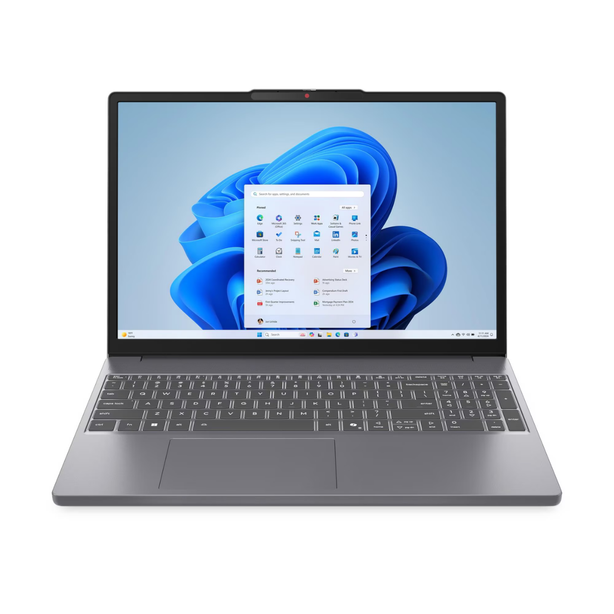 IdeaPad Slim 3 15IRH10 لپ تاپ لنوو 15 اینچی مدل IdeaPad Slim 3 15IRH10 i7 13620H 8GB 512GB WUXGA - Image 1